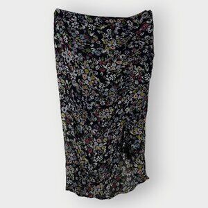 Rebecca Minkoff Romy Skirt | 4 | Black Chiffon | Dark Fairy Whimsigoth Indie